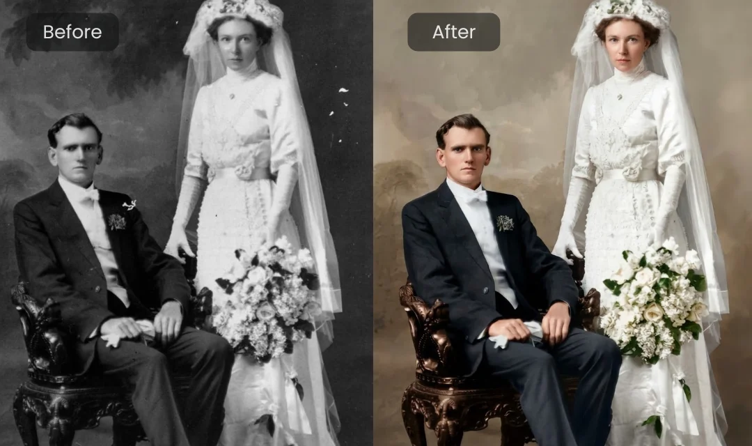 Originalgetreue Ergebnisse beim Foto Kolorieren